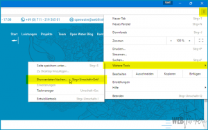 Cache leeren Chrome Computer 1