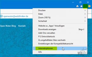 Cache leeren Internet Explorer Computer 1