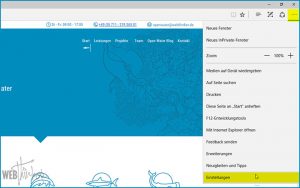 Cache leeren Edge Computer 1